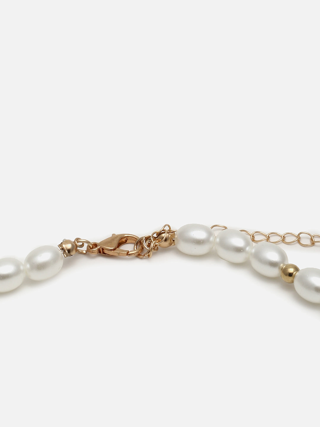 Gold Plated Pearls Necklace