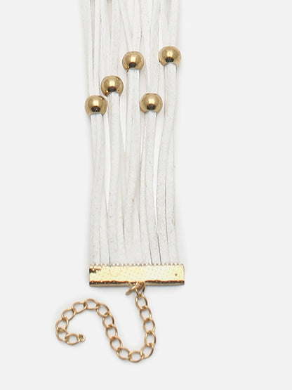 Silver Plated Beaded Necklace