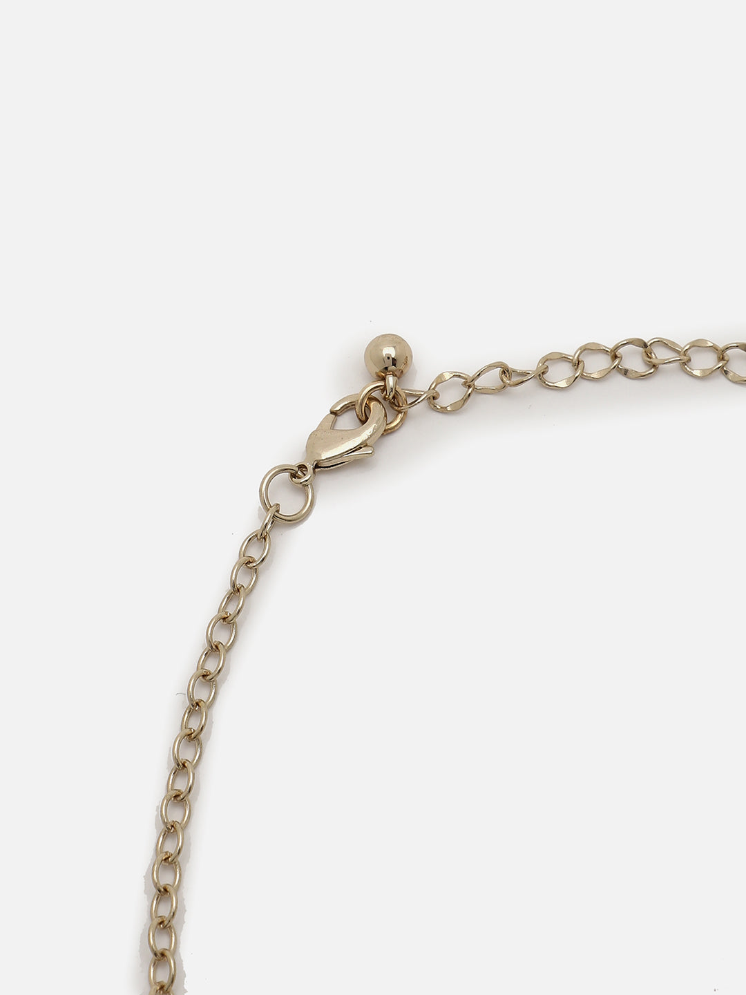 GOLD PLATED GREEN COLOUR STONE DESIGNER NECKLACE FOR WOMEN AND GIRLS