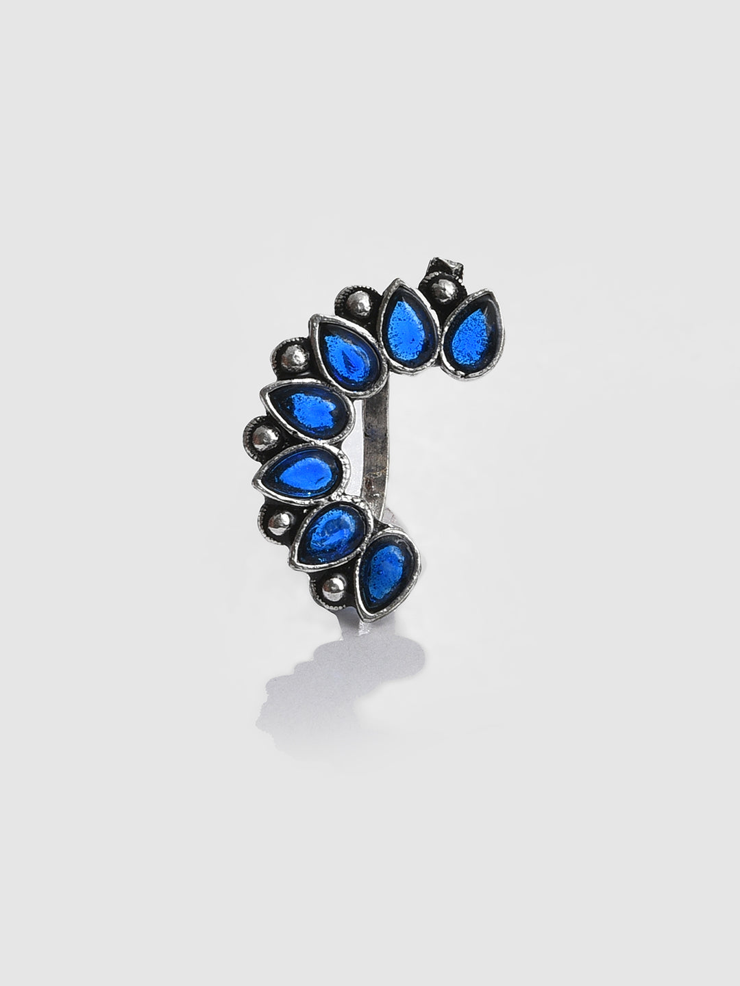 BLUE STONE SETTING NOSEPIN