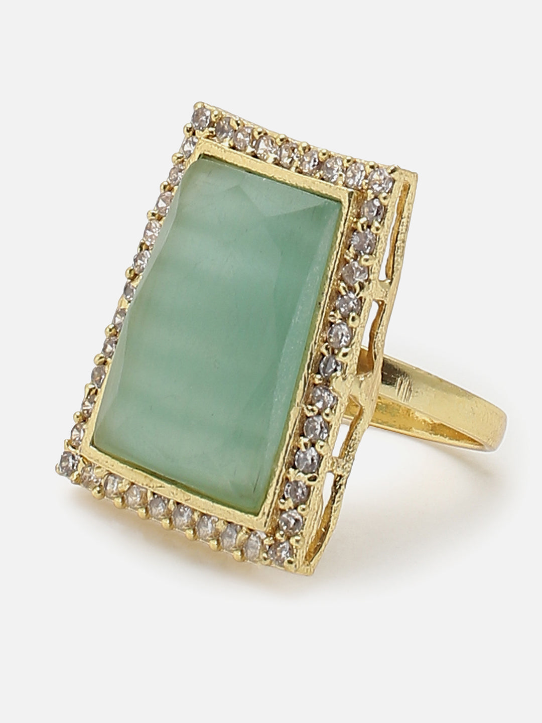 Green Stone Ring