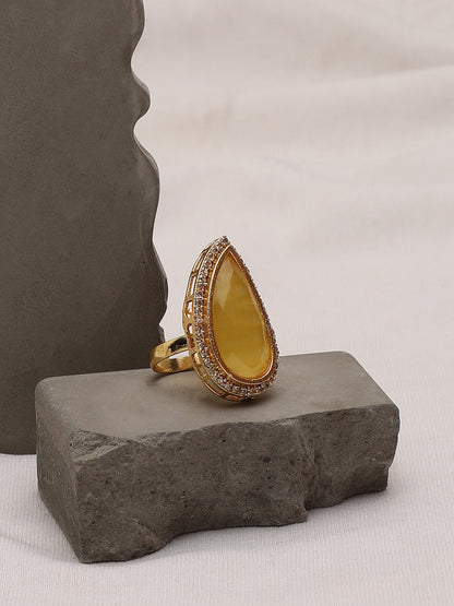 Golden Radiant Ring