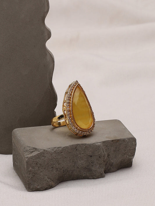 Golden Radiant Ring