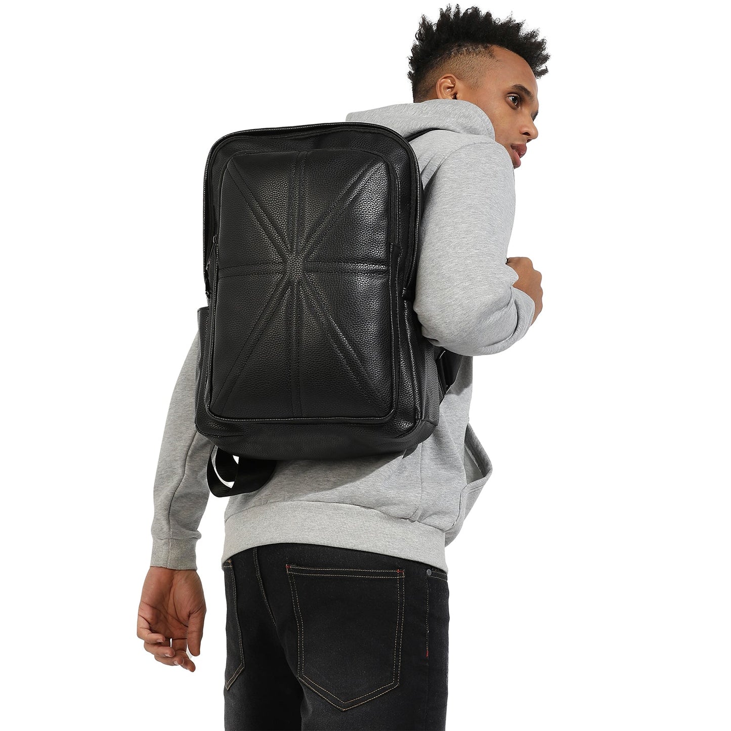 The 9-To-5 Backpack - Jet Black
