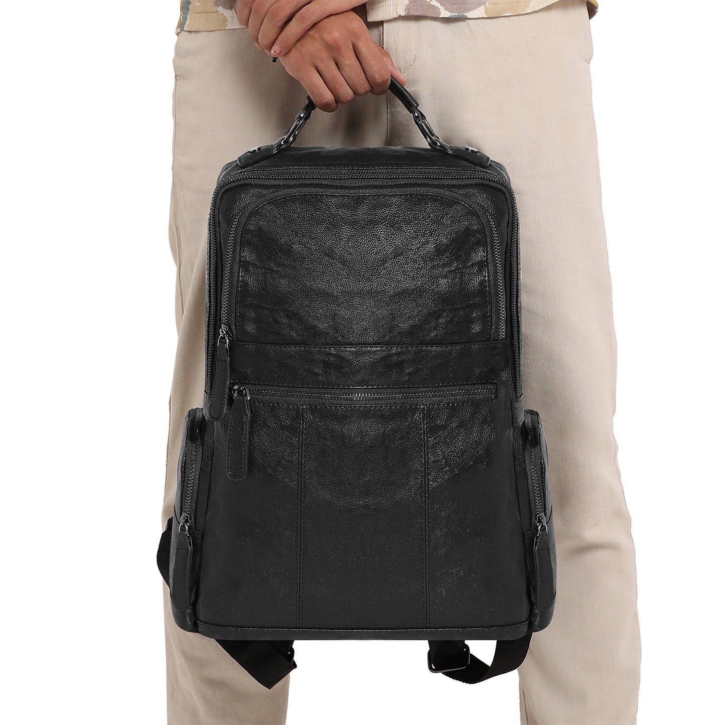 The Urban Safari Backpack - Midnight Black