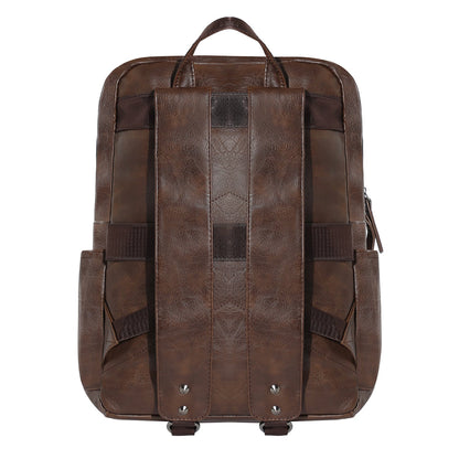 The Enigma Backpack - Coffee Brown