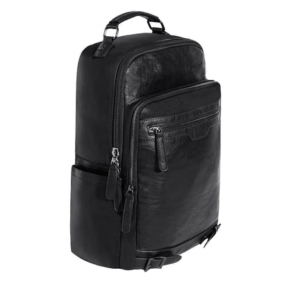The Wanderer's Odessey Backpack - Obsidian Black