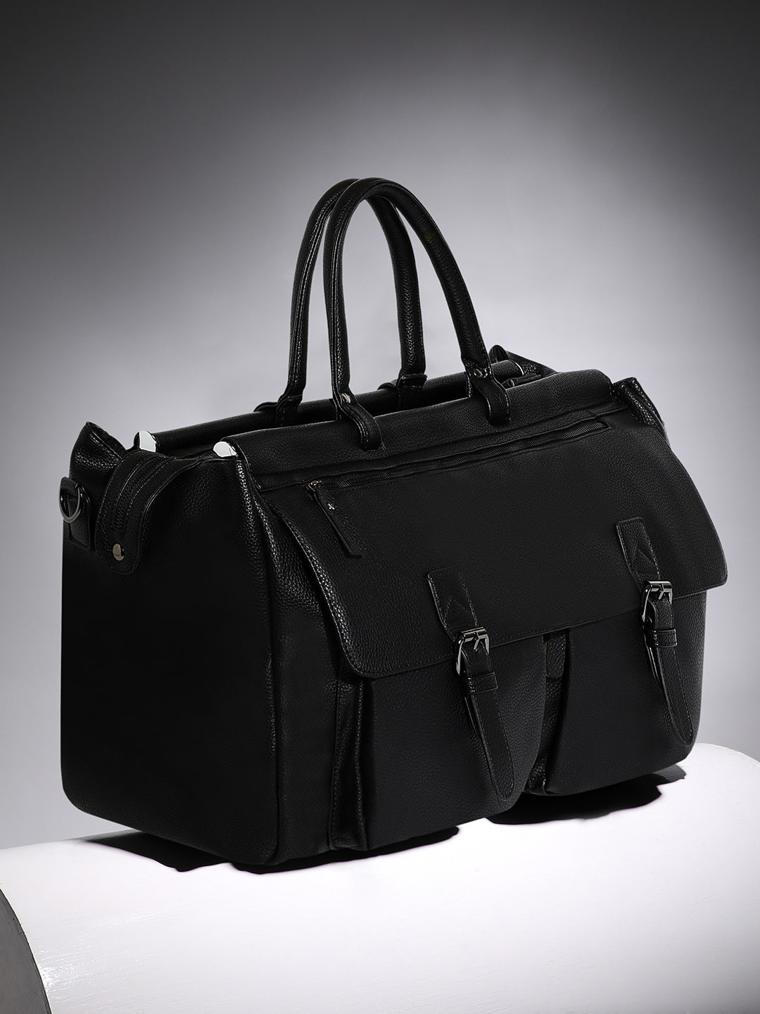 The Weekender Travel Bag - Obsidian Black
