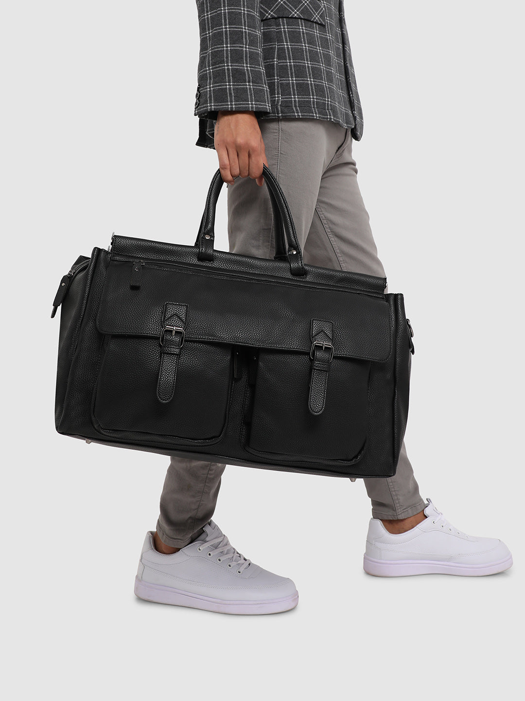 The Weekender Travel Bag - Obsidian Black