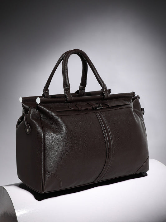 The Voyager Travel Bag - Cocoa Brown