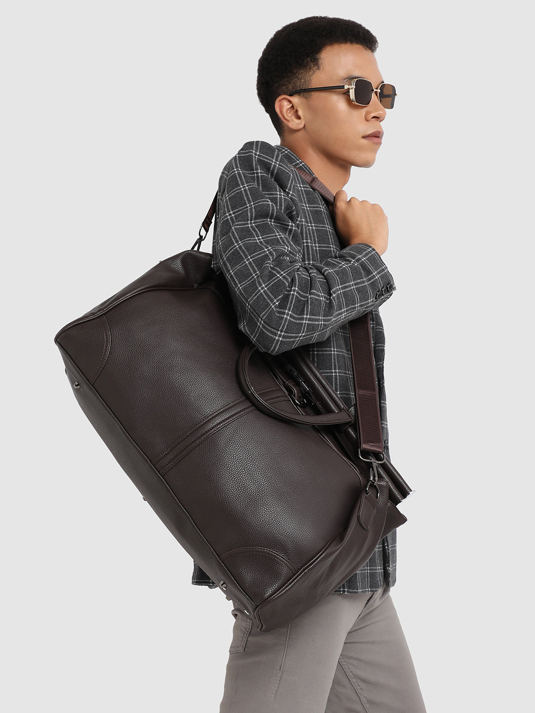 The Voyager Travel Bag - Cocoa Brown