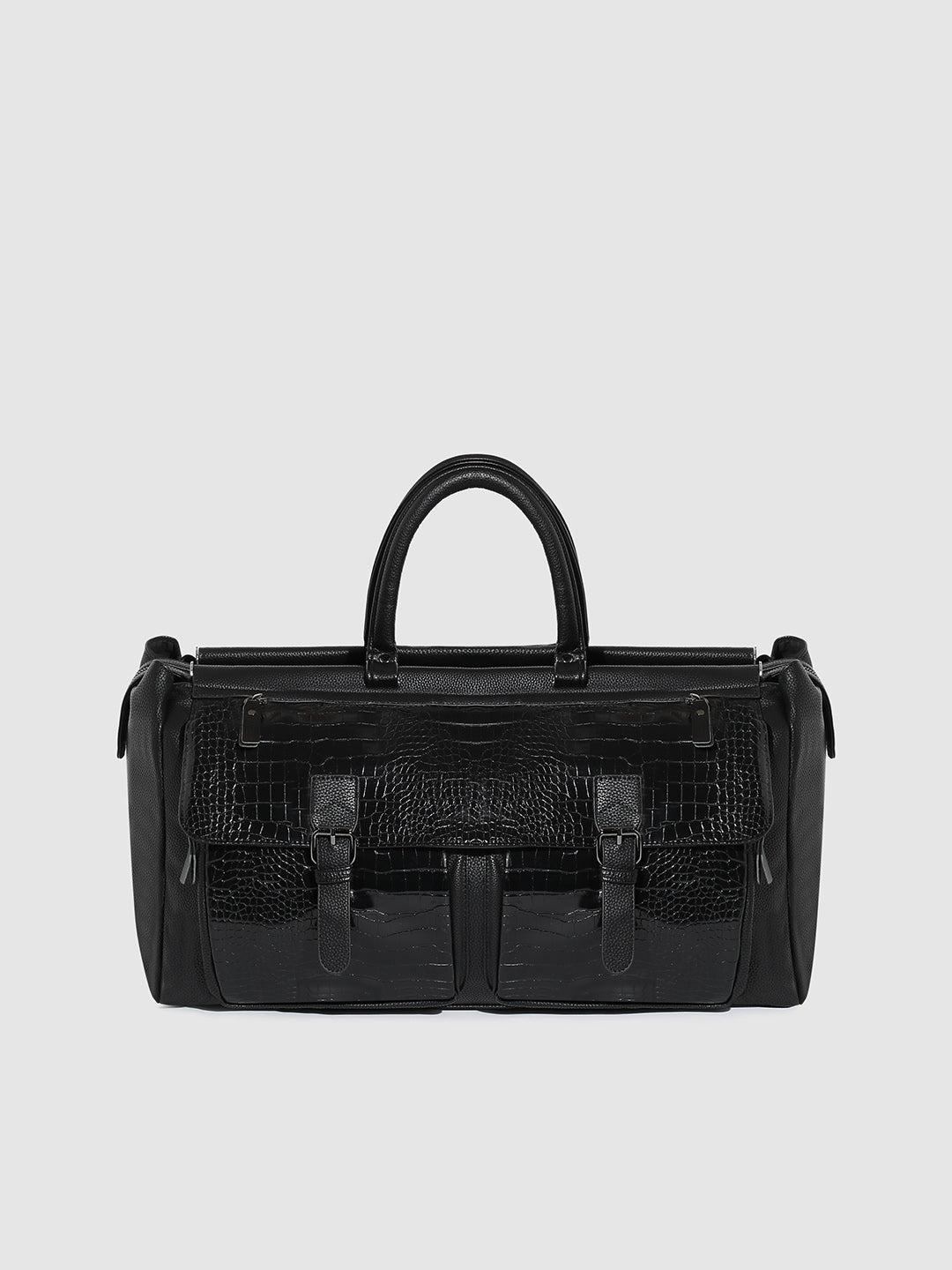 The Croc Weekender Travel Bag - Coal Black