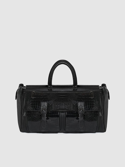 The Croc Weekender Travel Bag - Coal Black
