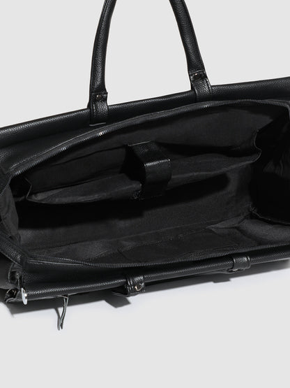 The Croc Weekender Travel Bag - Coal Black