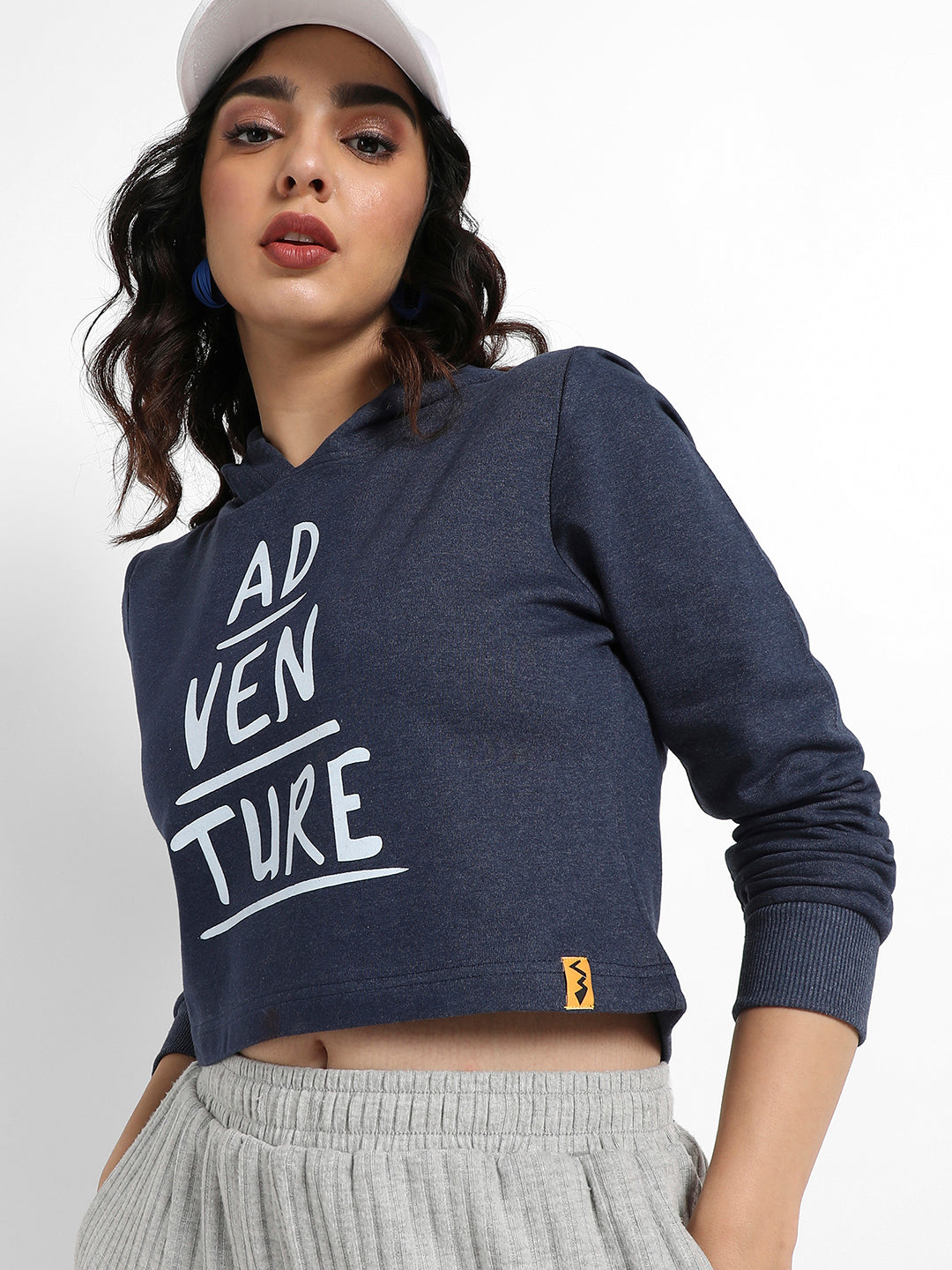 Adventure Pullover Cropped Hoodie