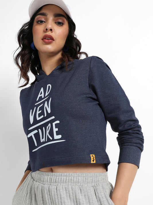 Adventure Pullover Cropped Hoodie