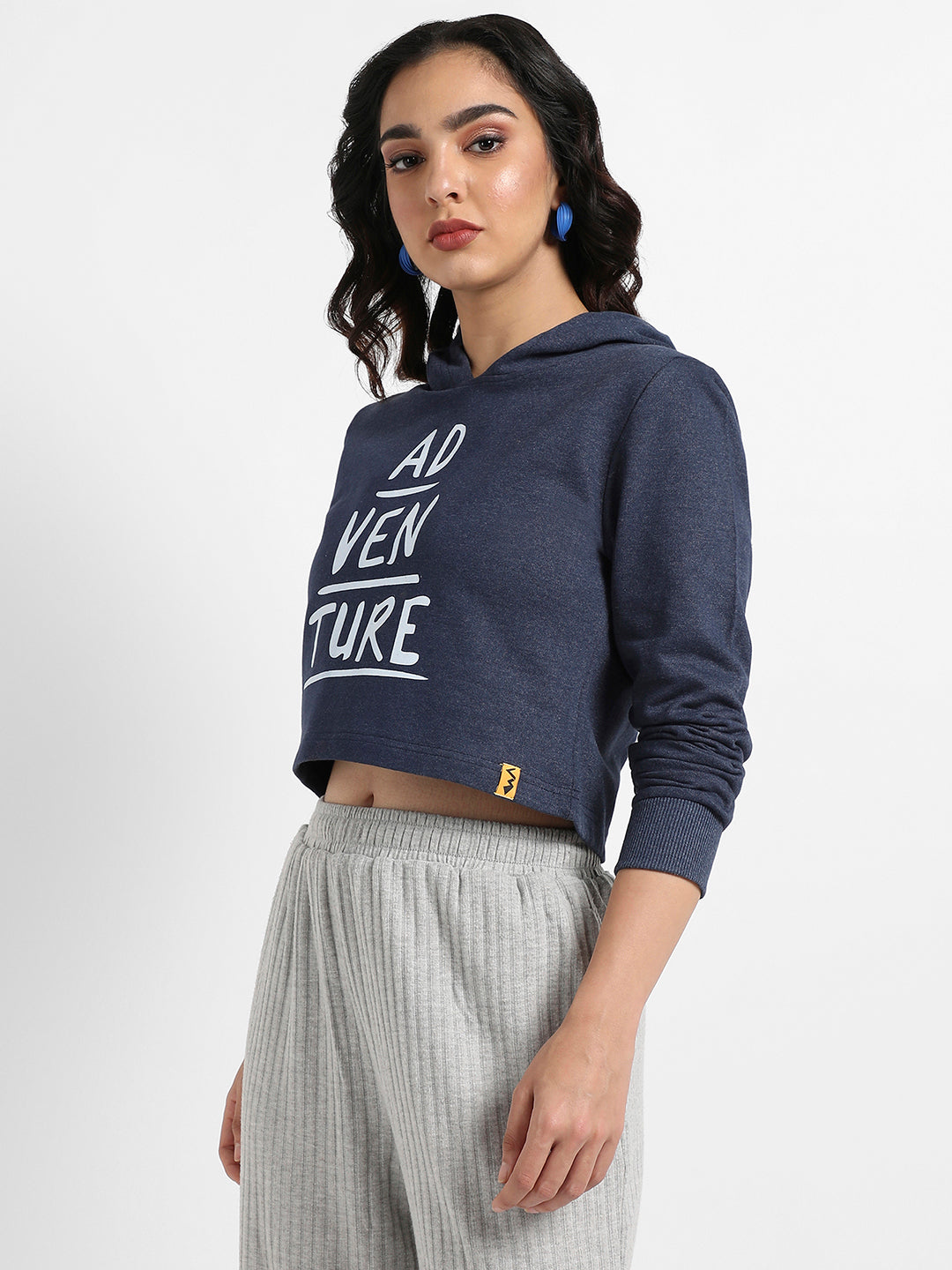 Adventure Pullover Cropped Hoodie