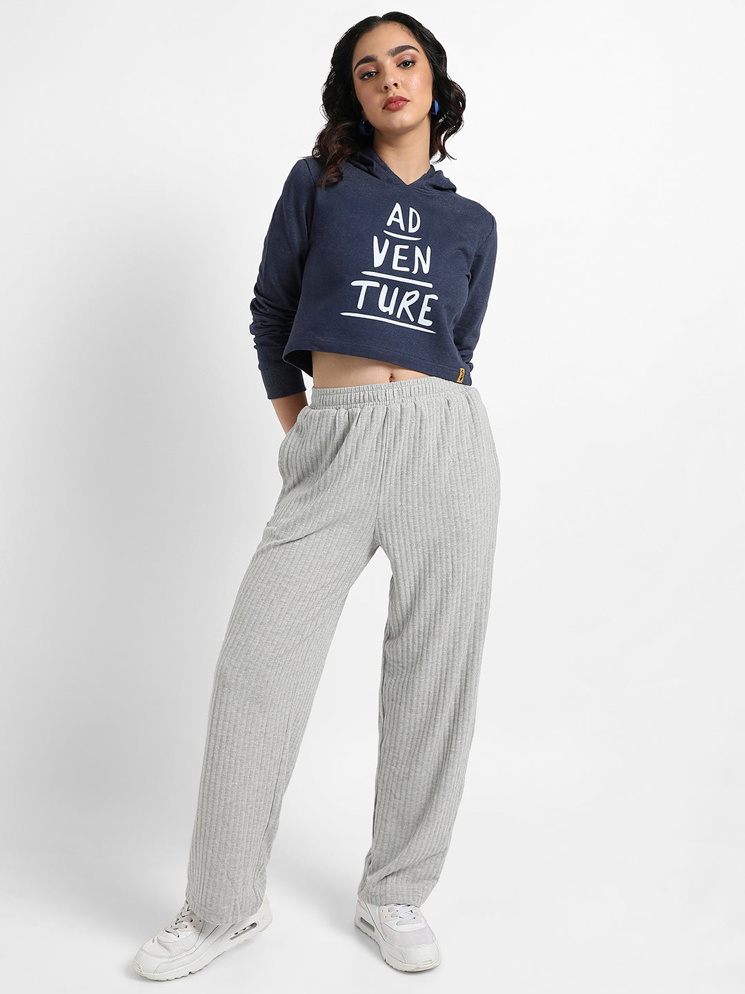 Adventure Pullover Cropped Hoodie