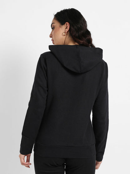 Pullover Hoodie With Mesh Details
