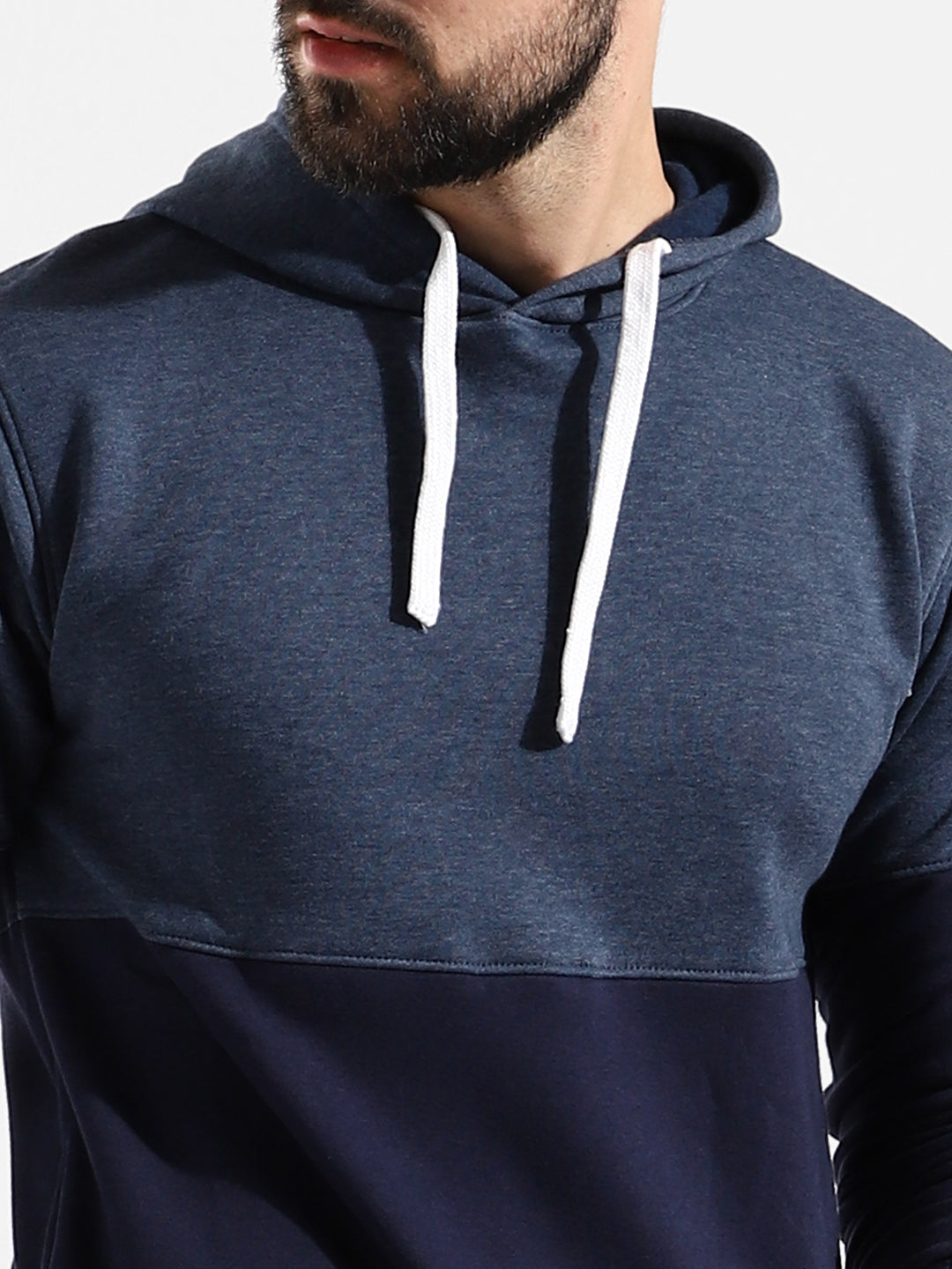 Cotton Colour-Blocked Regular Fit Tracksuit For Casual Wear