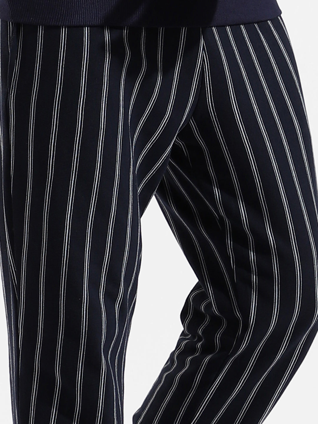 COTTON COLOUR-BLOCKED REGULAR FIT TRACKSUIT FOR CASUAL WEAR 