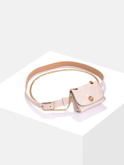 White Classic Belt