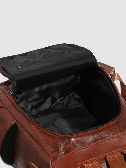 The On The Go Mini Backpack - Brown