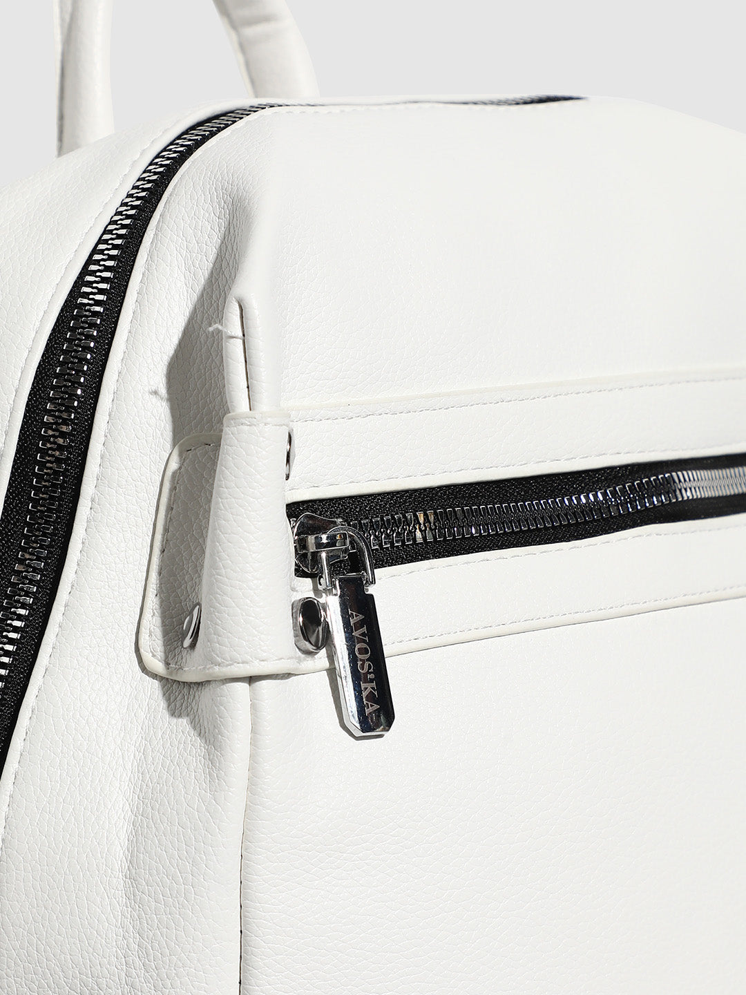 Utility Curve Backpack - White