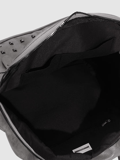 Studded Backpack - Grey