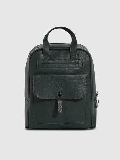 Top Handle Backpack - Forest Green