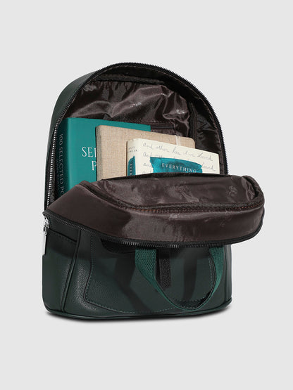 Top Handle Backpack - Forest Green
