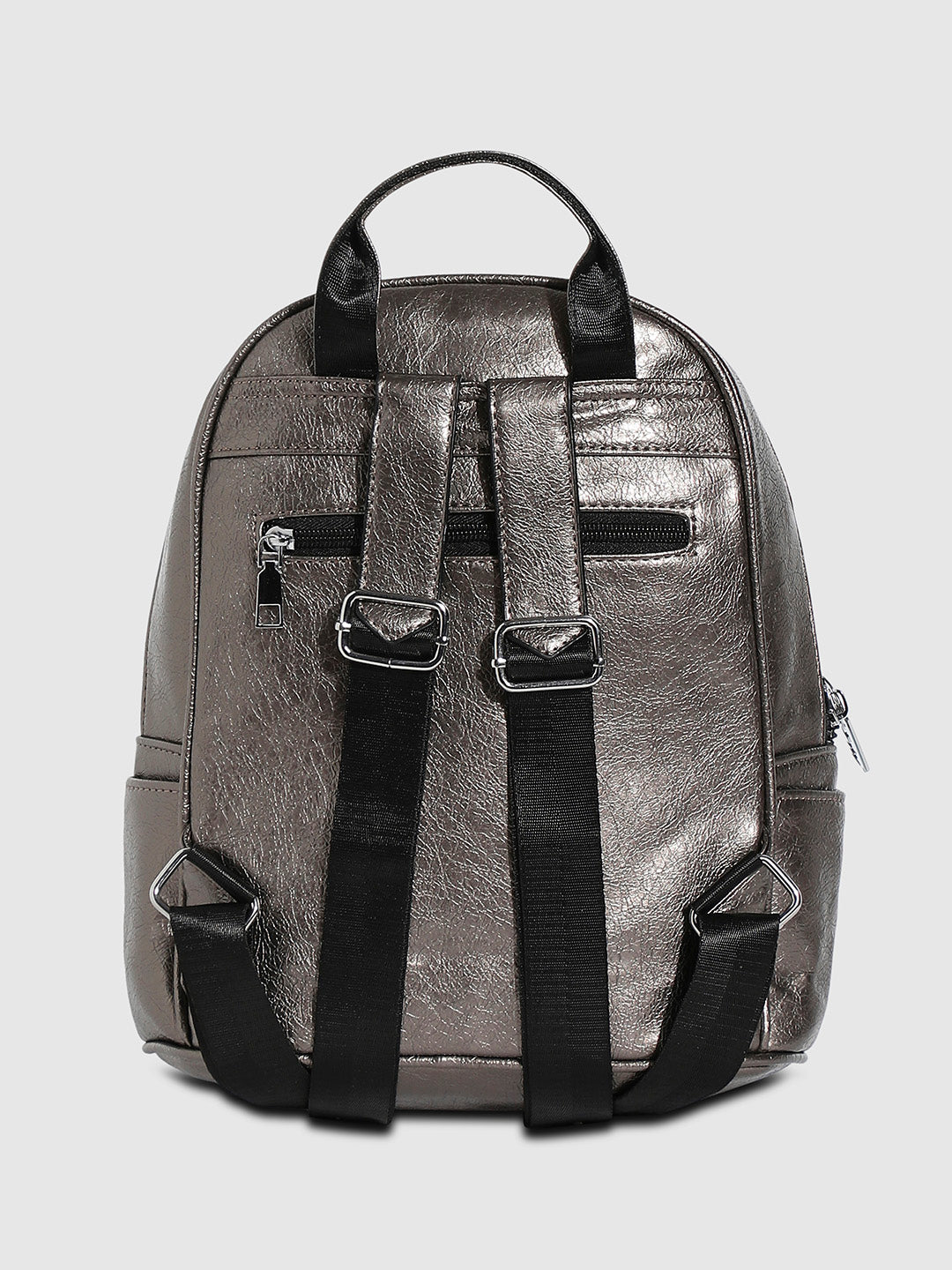 Bedazzled Mini Backpack - Silver