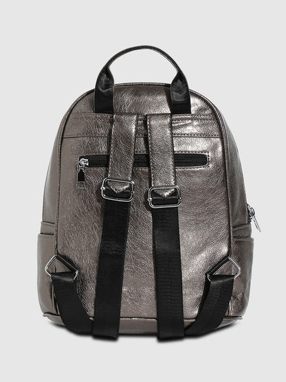 Bedazzled Mini Backpack - Silver
