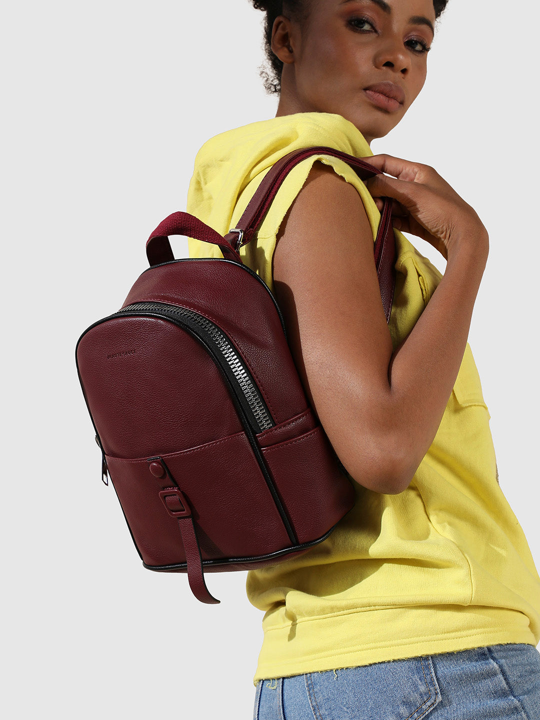 Slider Mini Backpack - Maroon