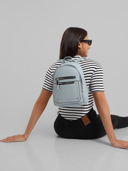 The Utility Mini Backpack - Icy Blue