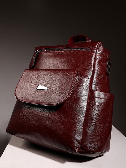 The Nomad Mini Backpack - Maroon