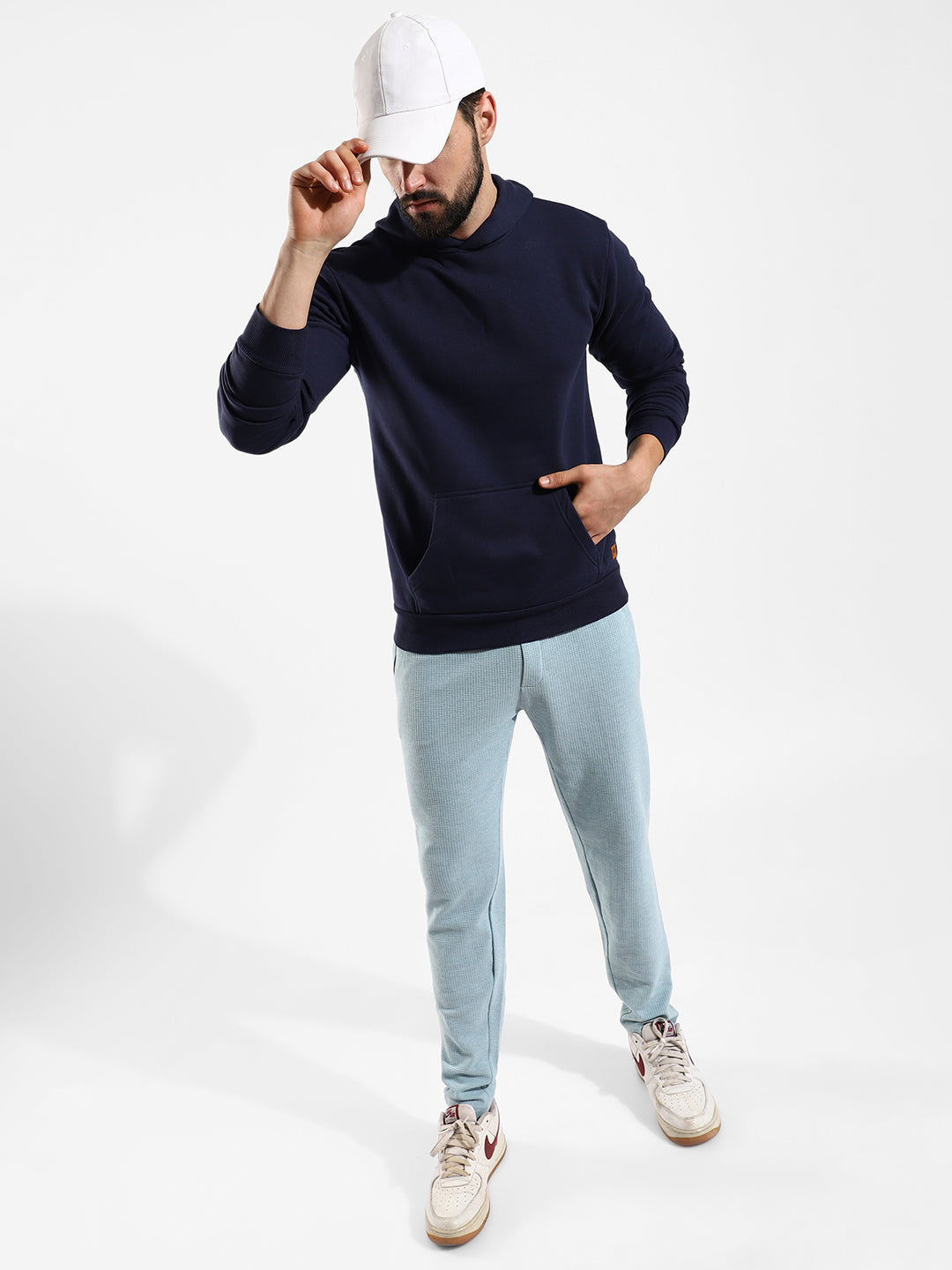 Cotton Solid Regular Fit Tracksuit For Casual Wear