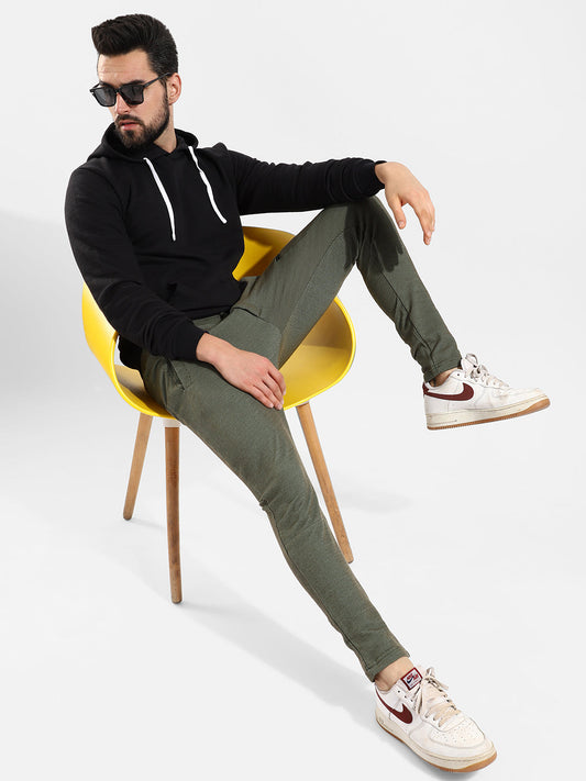 Cotton Solid Regular Fit Tracksuit For Casual Wear