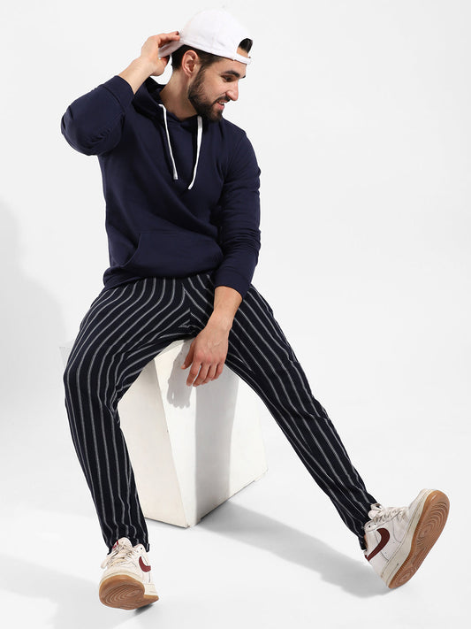 Cotton Solid Regular Fit Tracksuit For Casual Wear