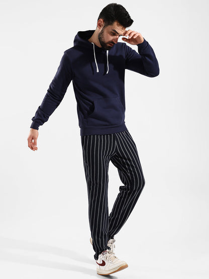 Cotton Solid Regular Fit Tracksuit For Casual Wear