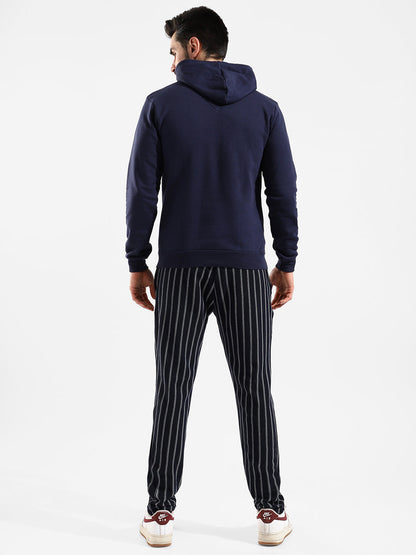 Cotton Solid Regular Fit Tracksuit For Casual Wear