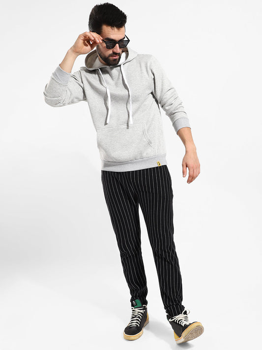 Cotton Solid Regular Fit Tracksuit For Casual Wear