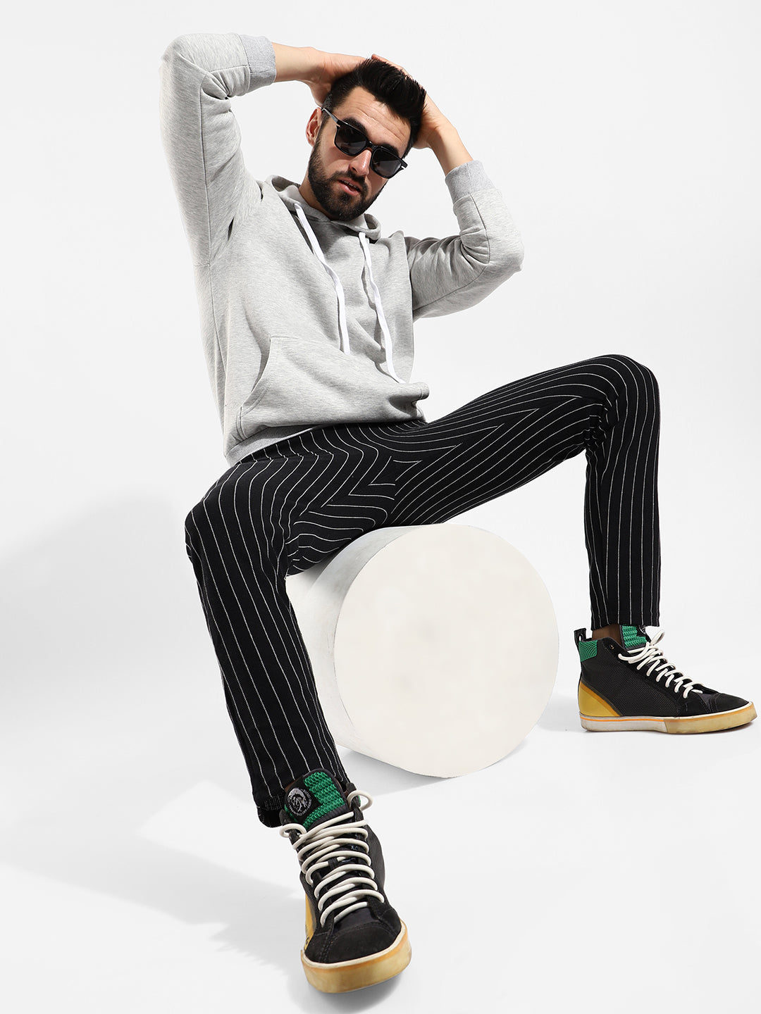 Cotton Solid Regular Fit Tracksuit For Casual Wear