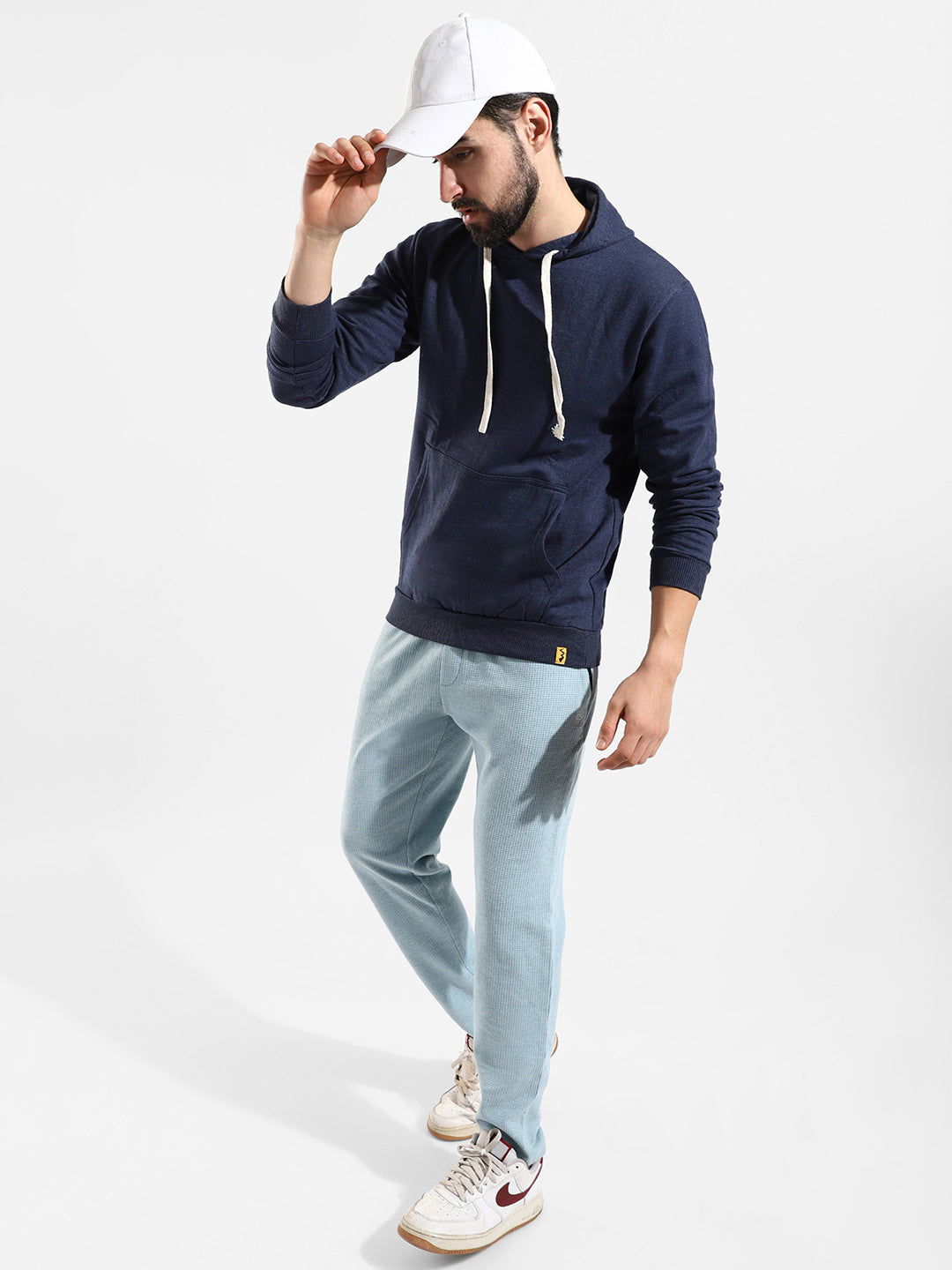 Cotton Solid Regular Fit Tracksuit For Casual Wear
