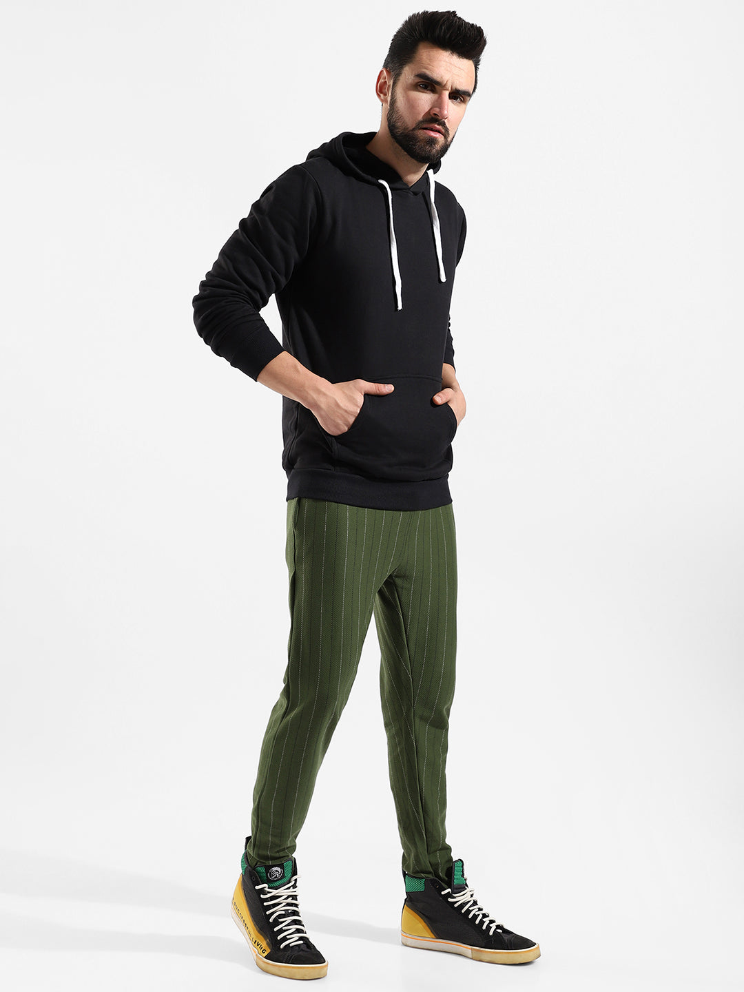 Cotton Solid Regular Fit Tracksuit For Casual Wear