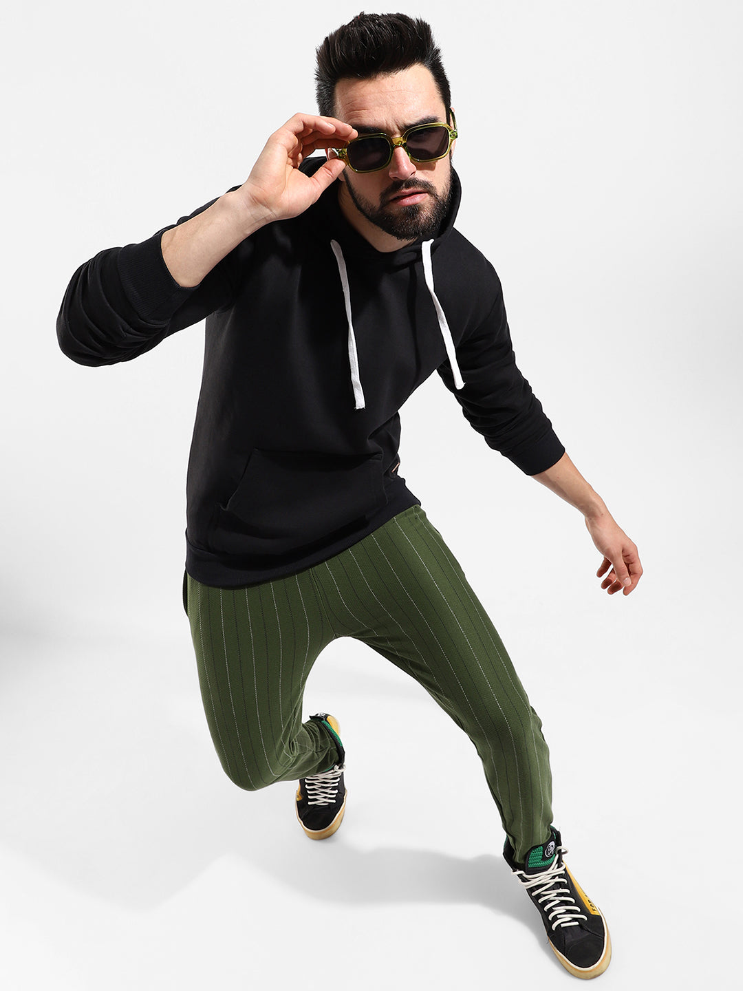 Cotton Solid Regular Fit Tracksuit For Casual Wear