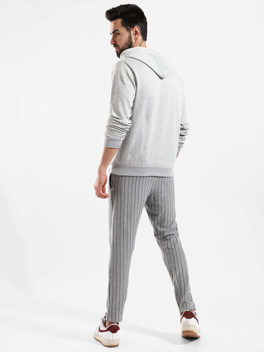 Cotton Solid Regular Fit Tracksuit For Casual Wear
