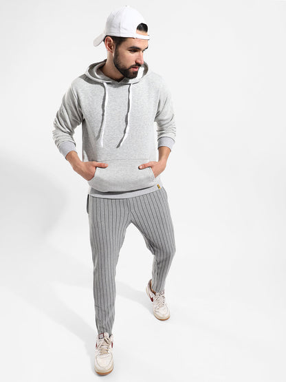Cotton Solid Regular Fit Tracksuit For Casual Wear