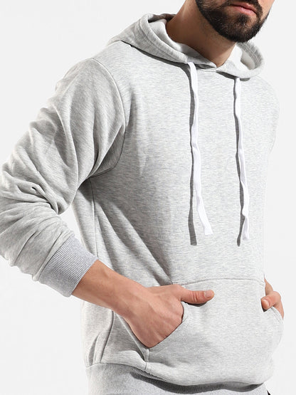 Cotton Solid Regular Fit Tracksuit For Casual Wear
