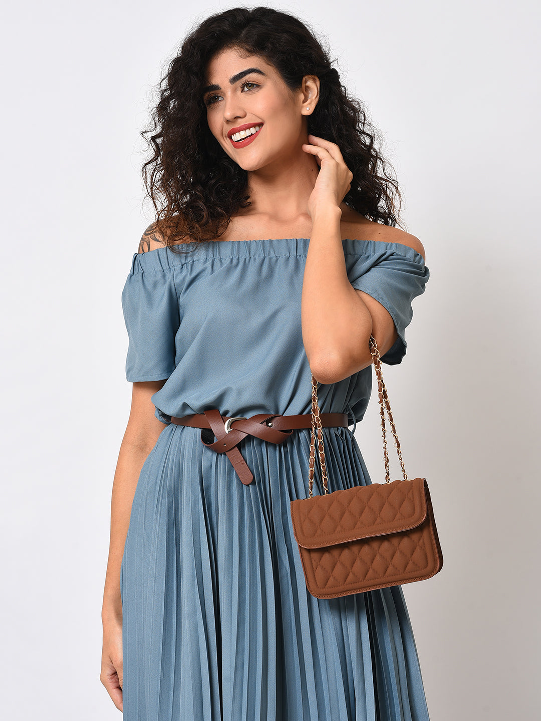 Quilted Quest Cross Body Bag